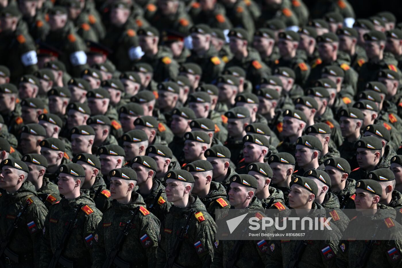Russia WWII Victory Day Parade Rehearsal