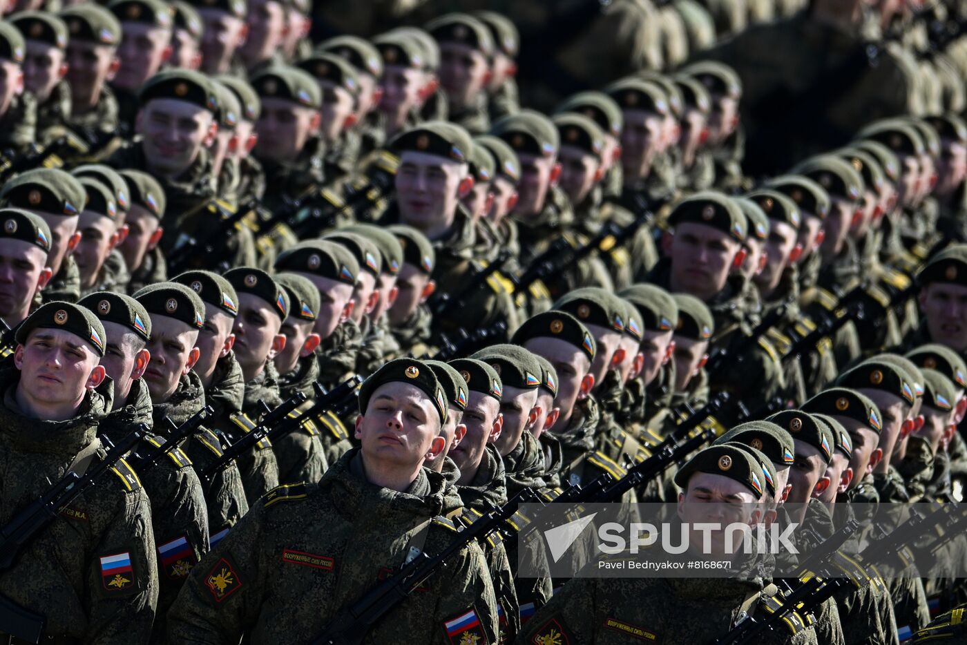 Russia WWII Victory Day Parade Rehearsal
