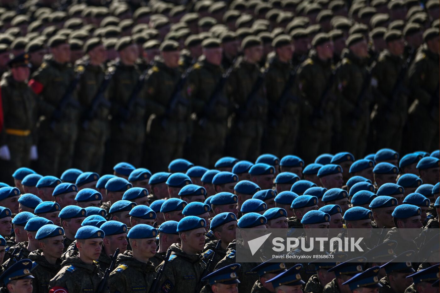 Russia WWII Victory Day Parade Rehearsal