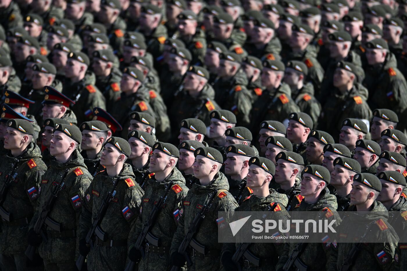Russia WWII Victory Day Parade Rehearsal