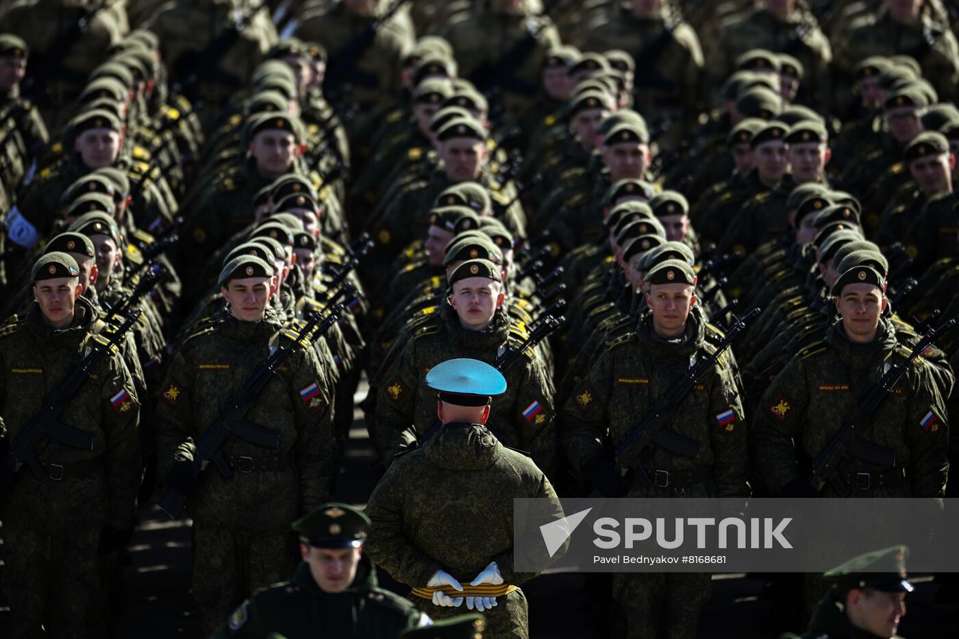 Russia WWII Victory Day Parade Rehearsal