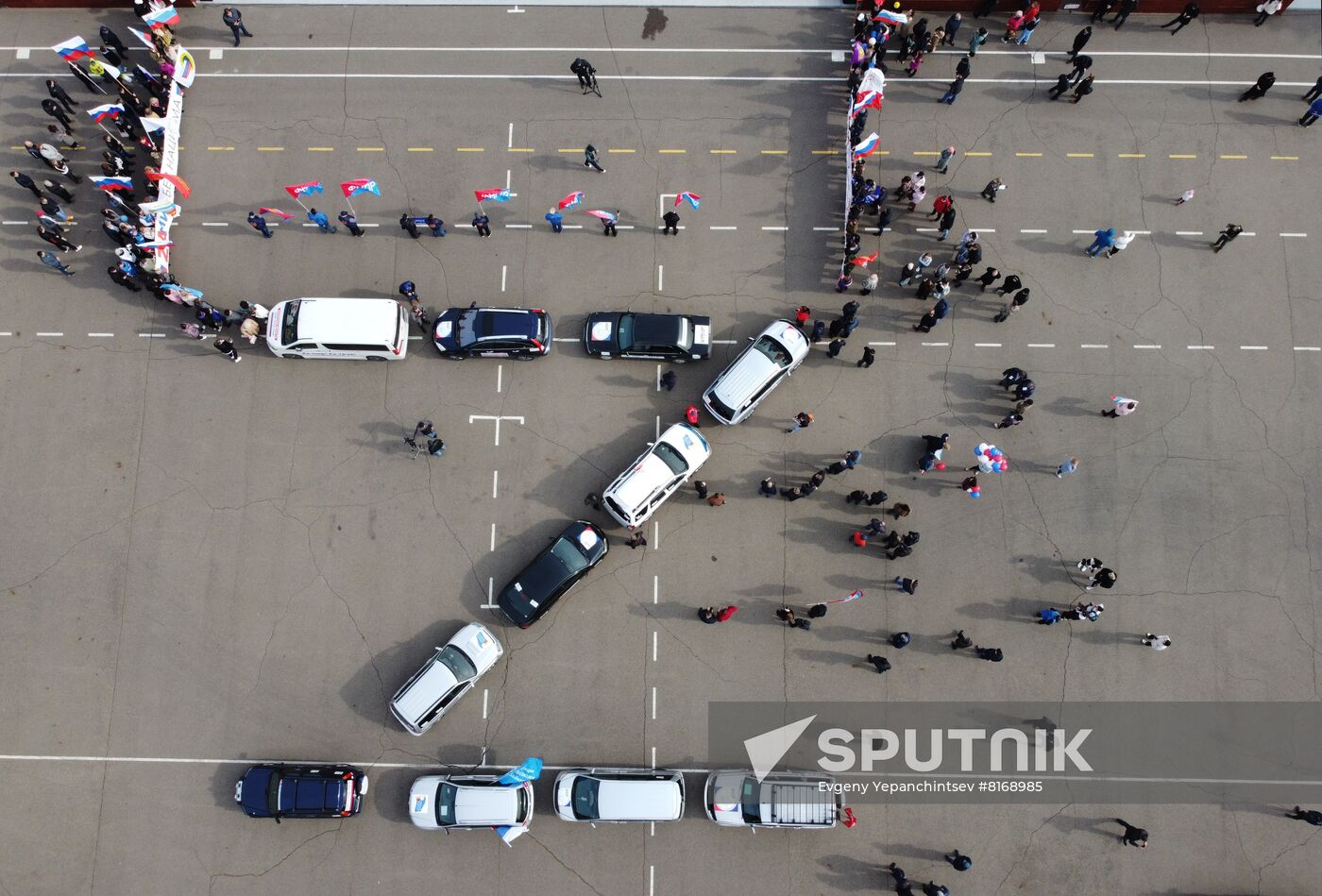 Russia Military Support Rallies 