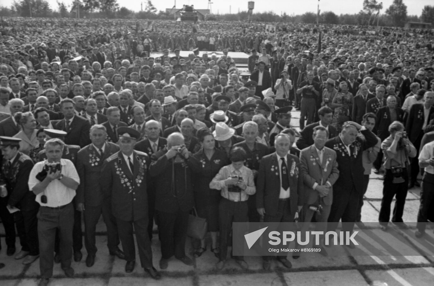 Memorial events at Kursk Salient