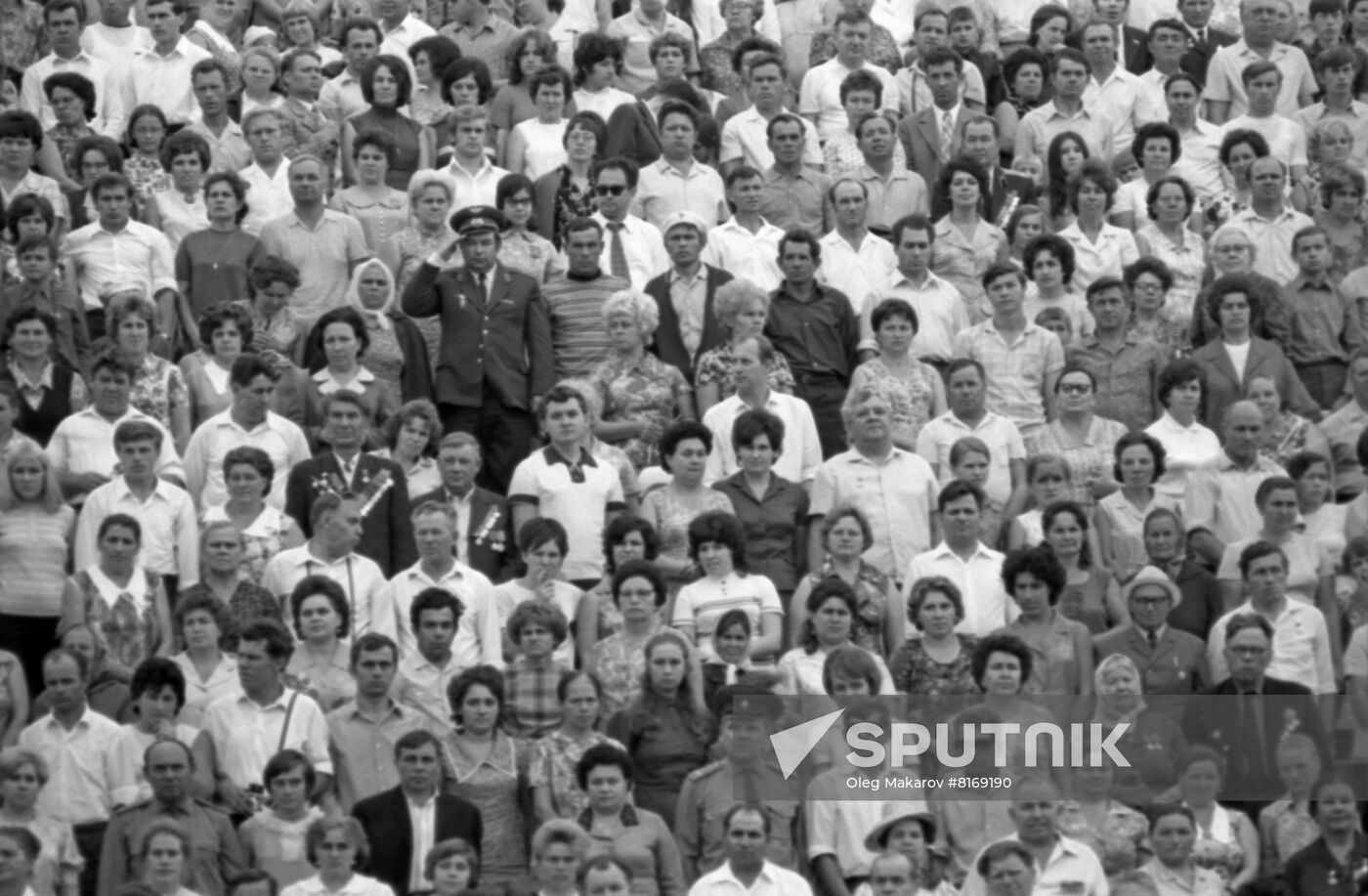 Memorial events at Kursk Salient