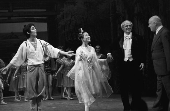 Tokyo Ballet theater's tour to Moscow