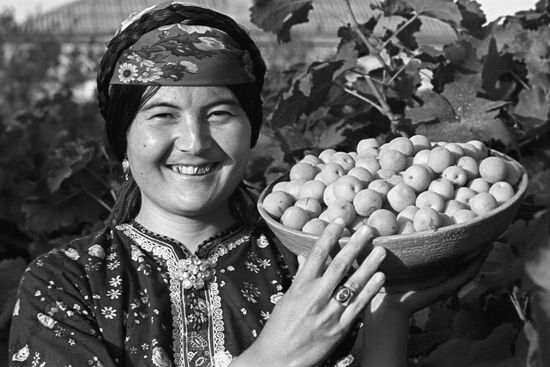 Socialism state farm in Turkmenistan