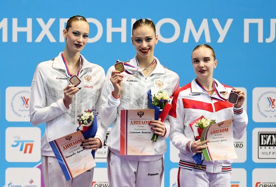 Russia Artistic Swimming Championship Solo