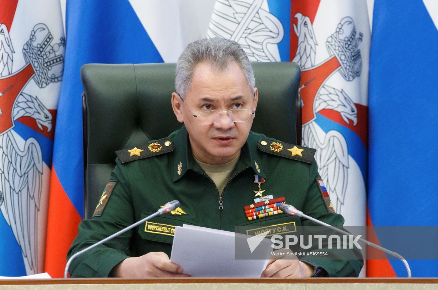 Russia Defence Ministry Board