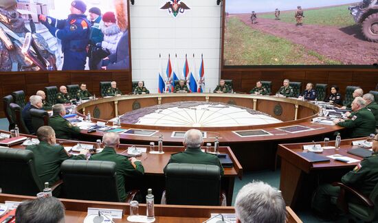 Russia Defence Ministry Board