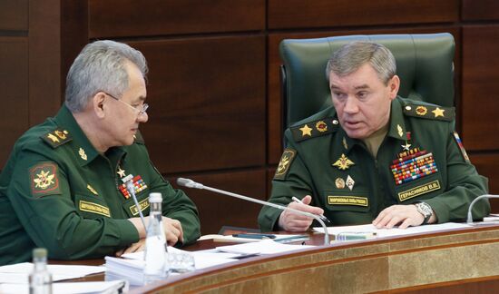 Russia Defence Ministry Board