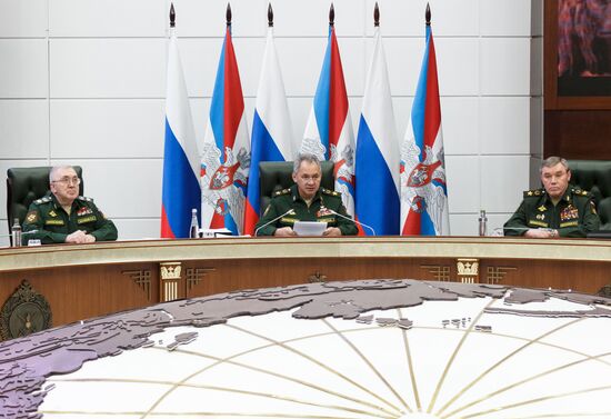 Russia Defence Ministry Board