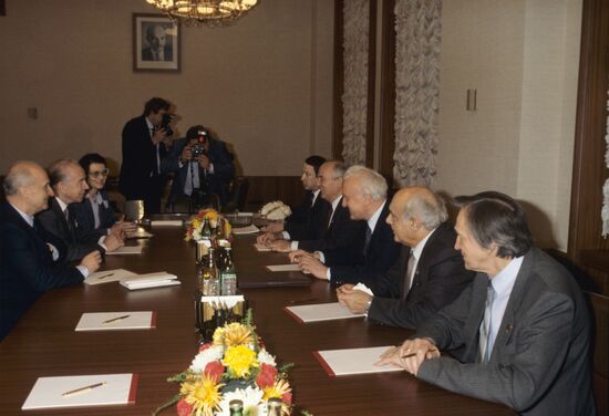 Yugoslav delegation visits USSR