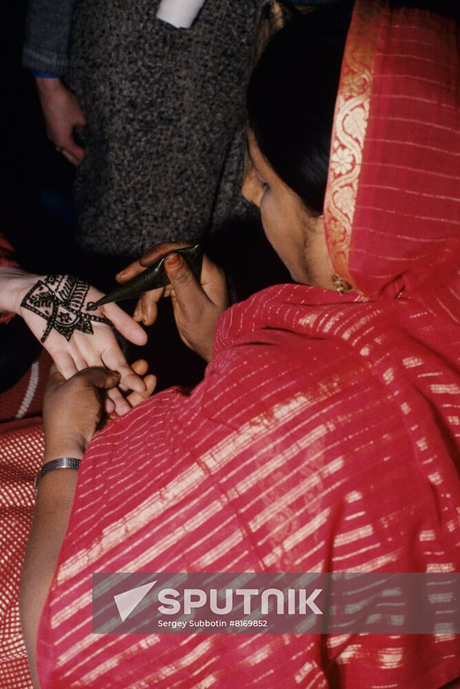 India's Women exhibit in Moscow