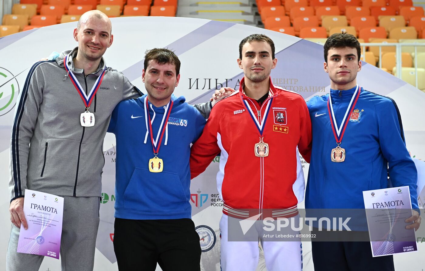 Russia Fencing Championship Men