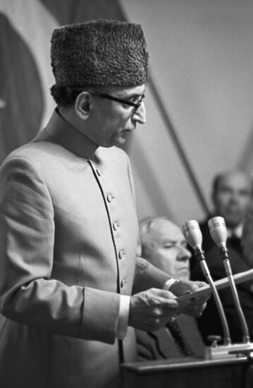 Ambassador of Pakistan to YSSR Sahabzada Yaqub Khan