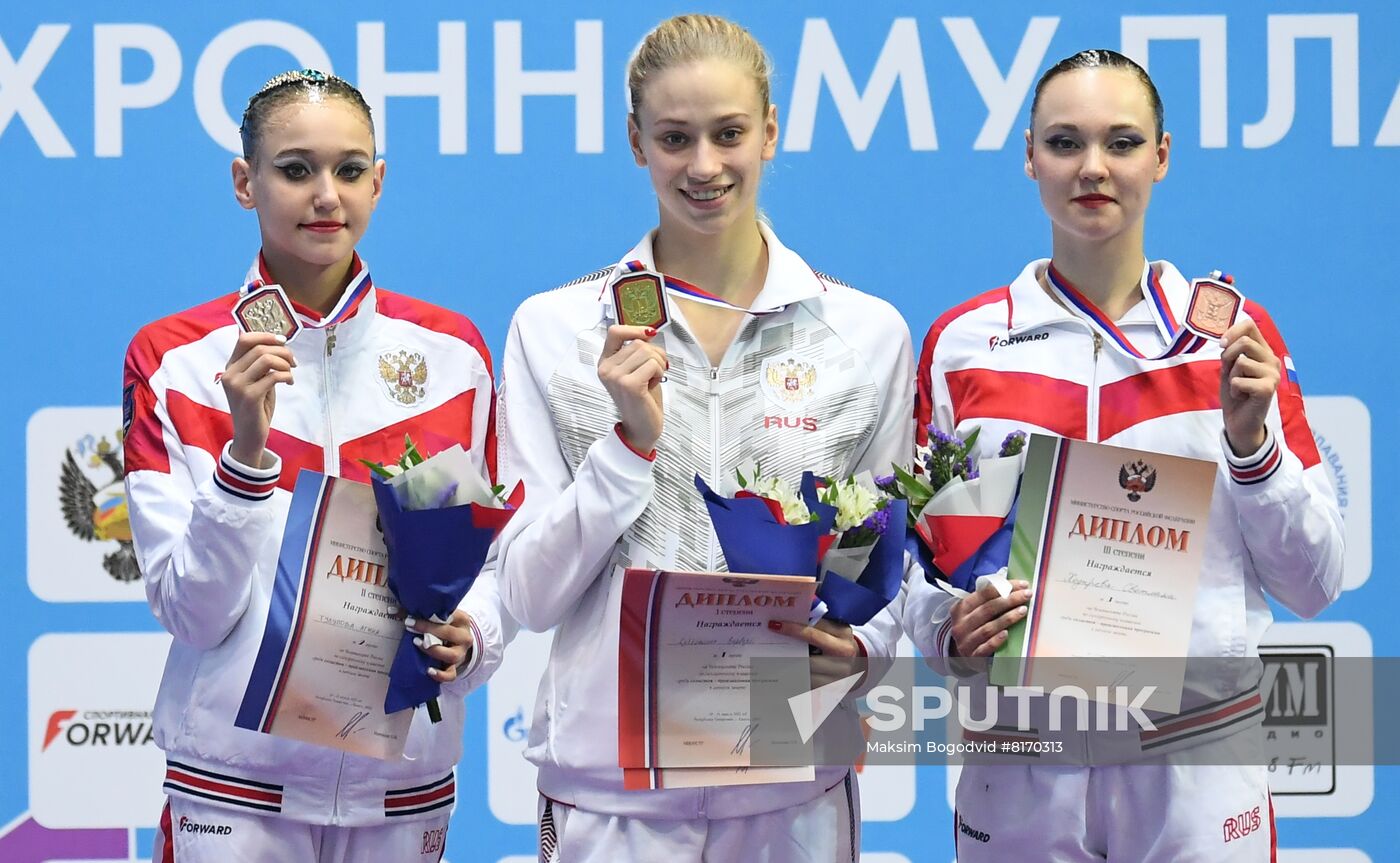 Russia Artistic Swimming Championship Solo