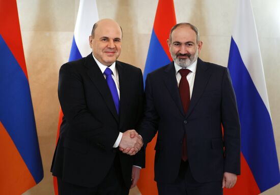 Russia Mishustin Pashinyan