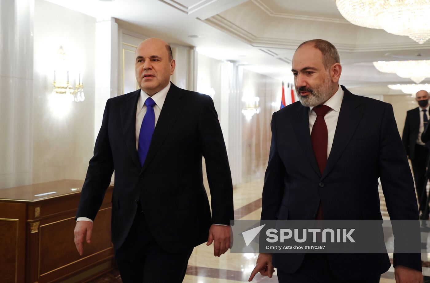 Russia Mishustin Pashinyan
