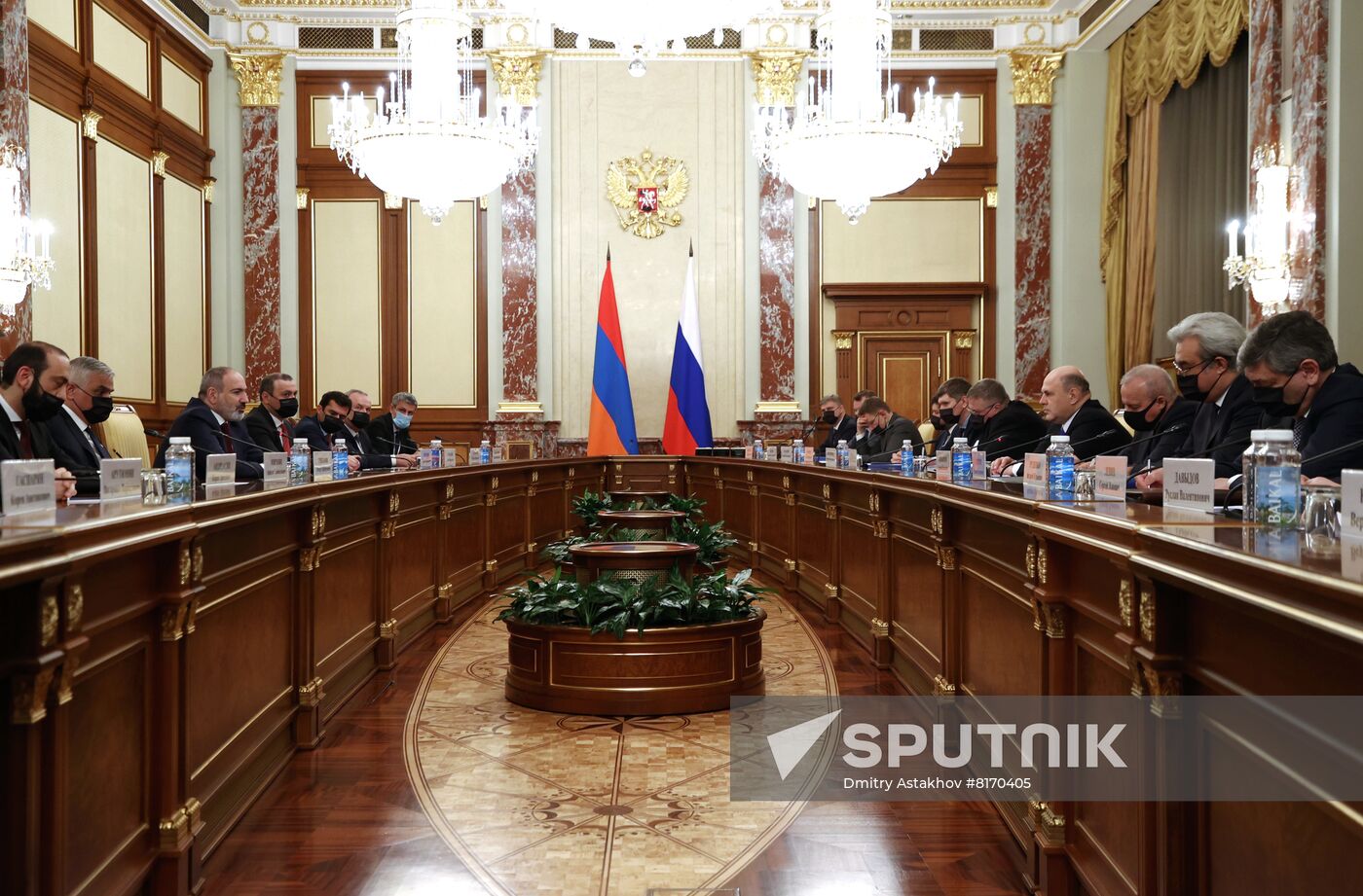 Russia Mishustin Pashinyan