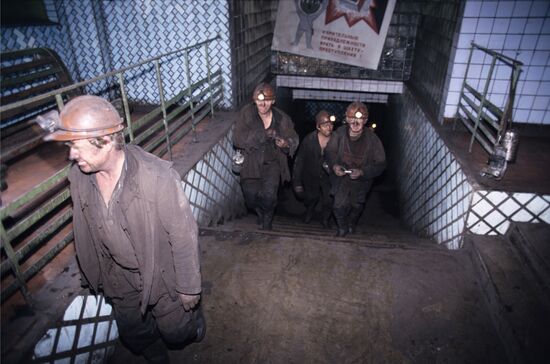 Raspadskaya mine in Kemerovo Region