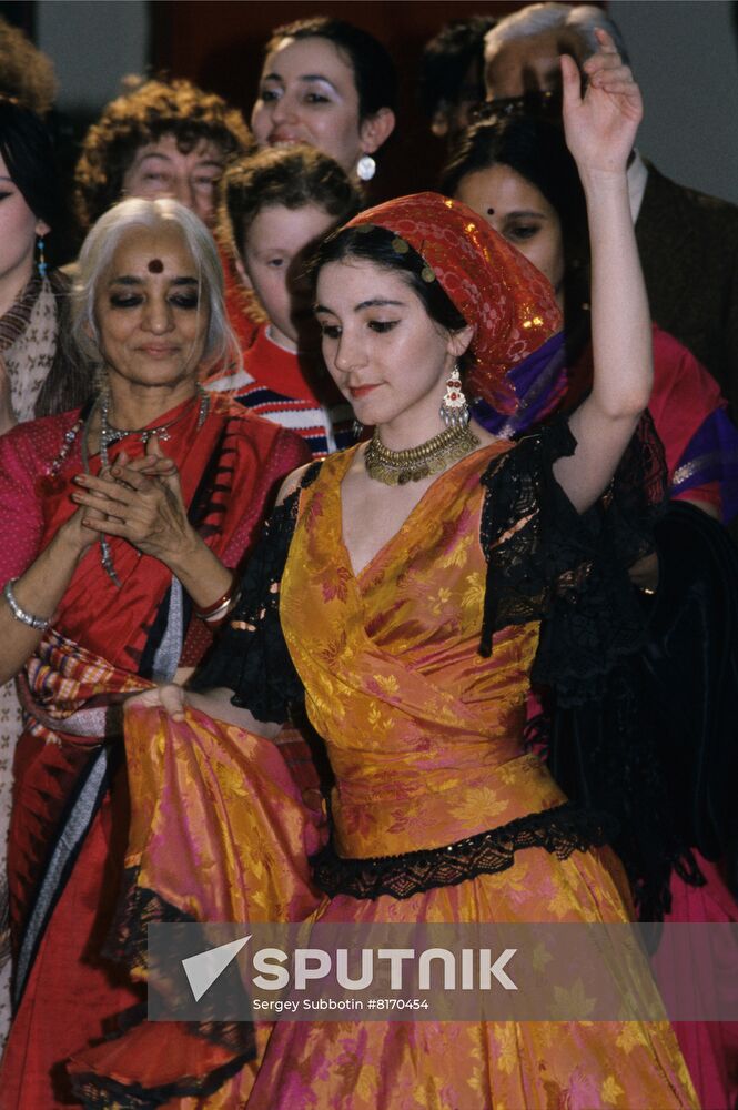 India's Women exhibit in Moscow