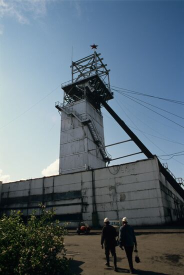 Raspadskaya mine in Kemerovo Region