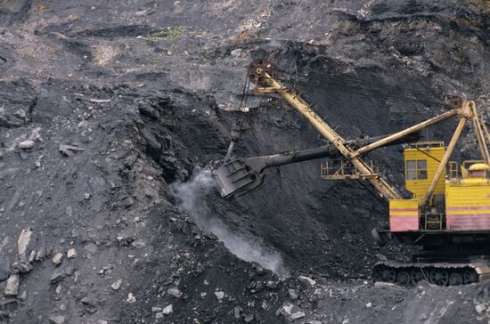 Raspadskaya mine in Kemerovo Region