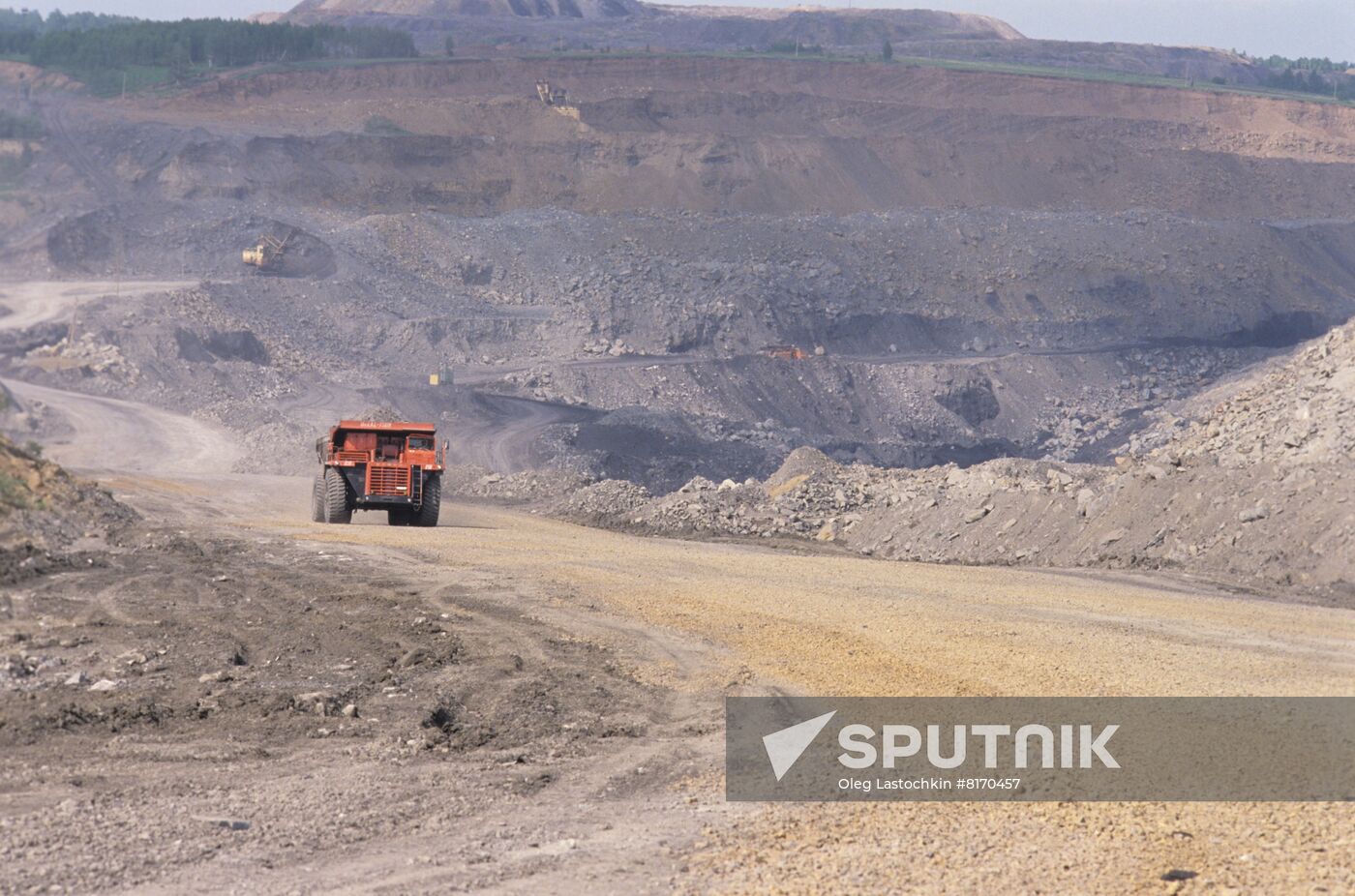 Raspadskaya mine in Kemerovo Region