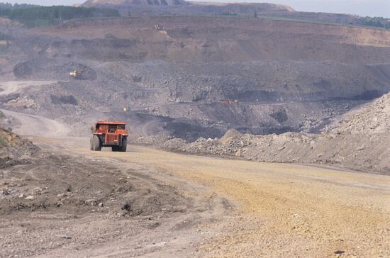 Raspadskaya mine in Kemerovo Region