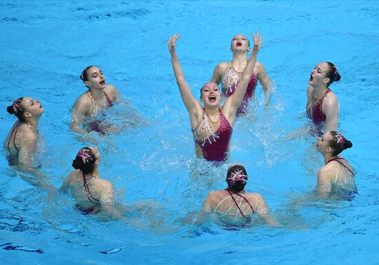 Russia Artistic Swimming Championship Team