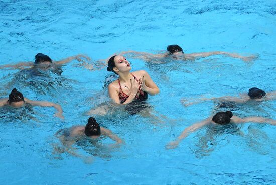 Russia Artistic Swimming Championship Team