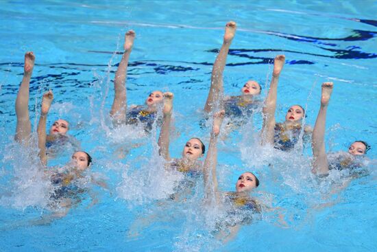 Russia Artistic Swimming Championship Team