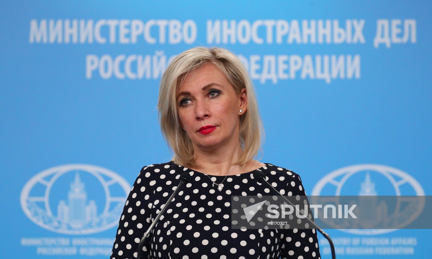 Russia Zakharova Briefing