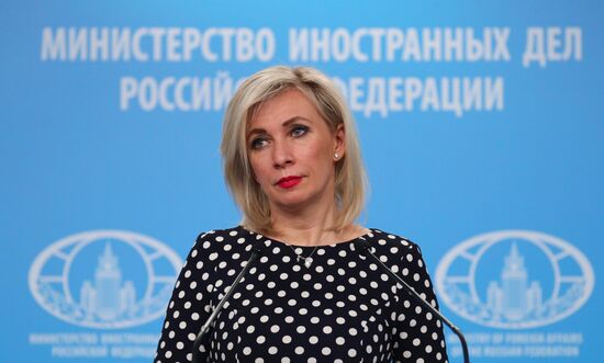 Russia Zakharova Briefing