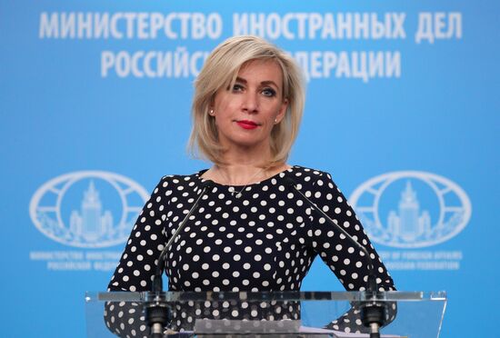 Russia Zakharova Briefing