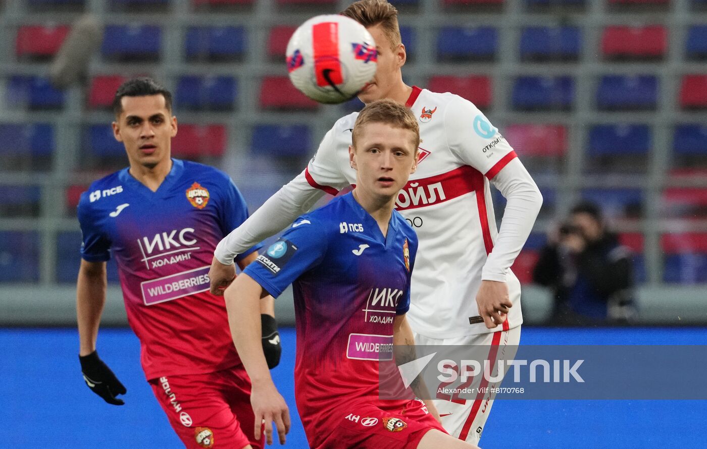 Russia Soccer Cup CSKA - Spartak