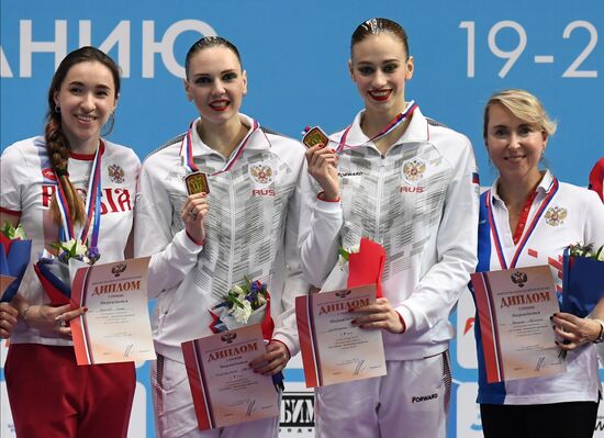 Russia Artistic Swimming Championship Duet