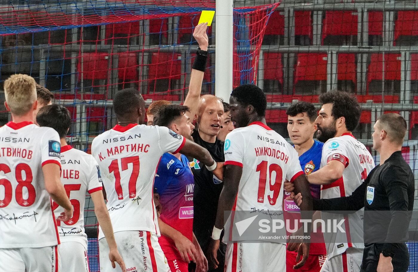 Russia Soccer Cup CSKA - Spartak