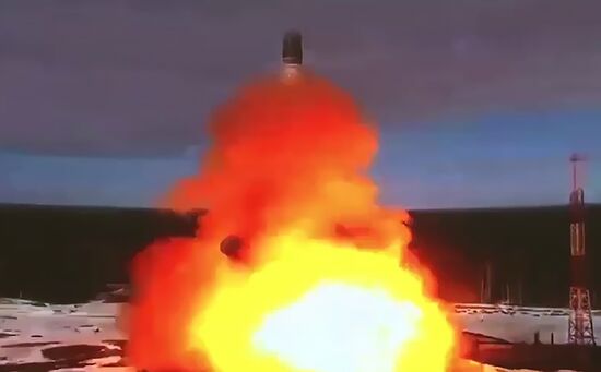 Russia Ballistic Missile Launch