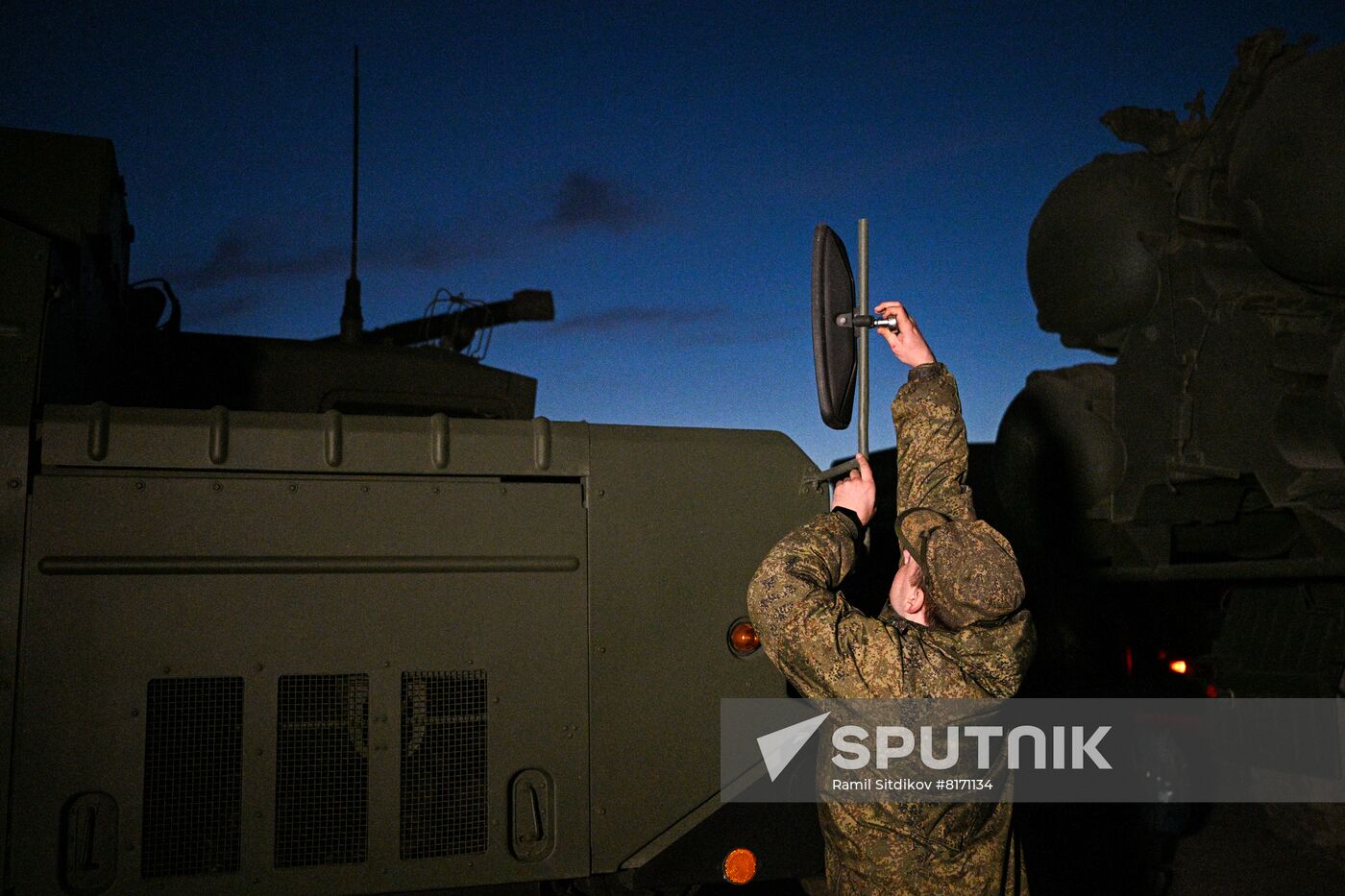 Russia WWII Victory Parade Rehearsal
