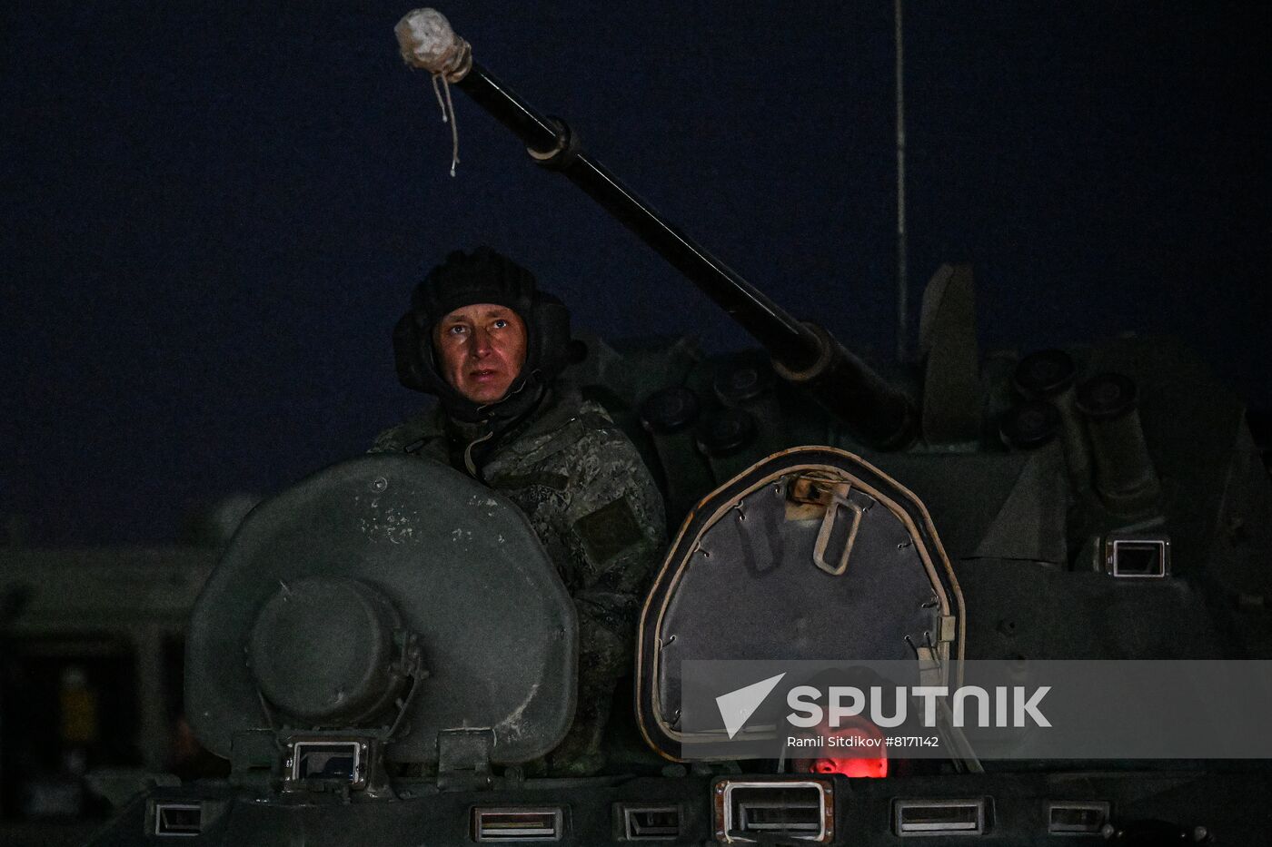 Russia WWII Victory Parade Rehearsal