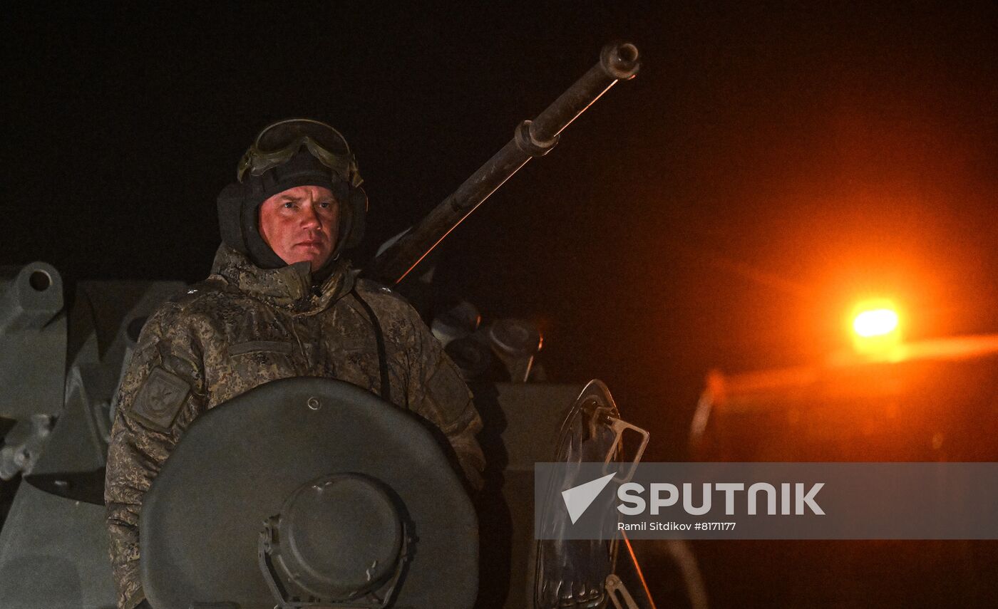 Russia WWII Victory Parade Rehearsal