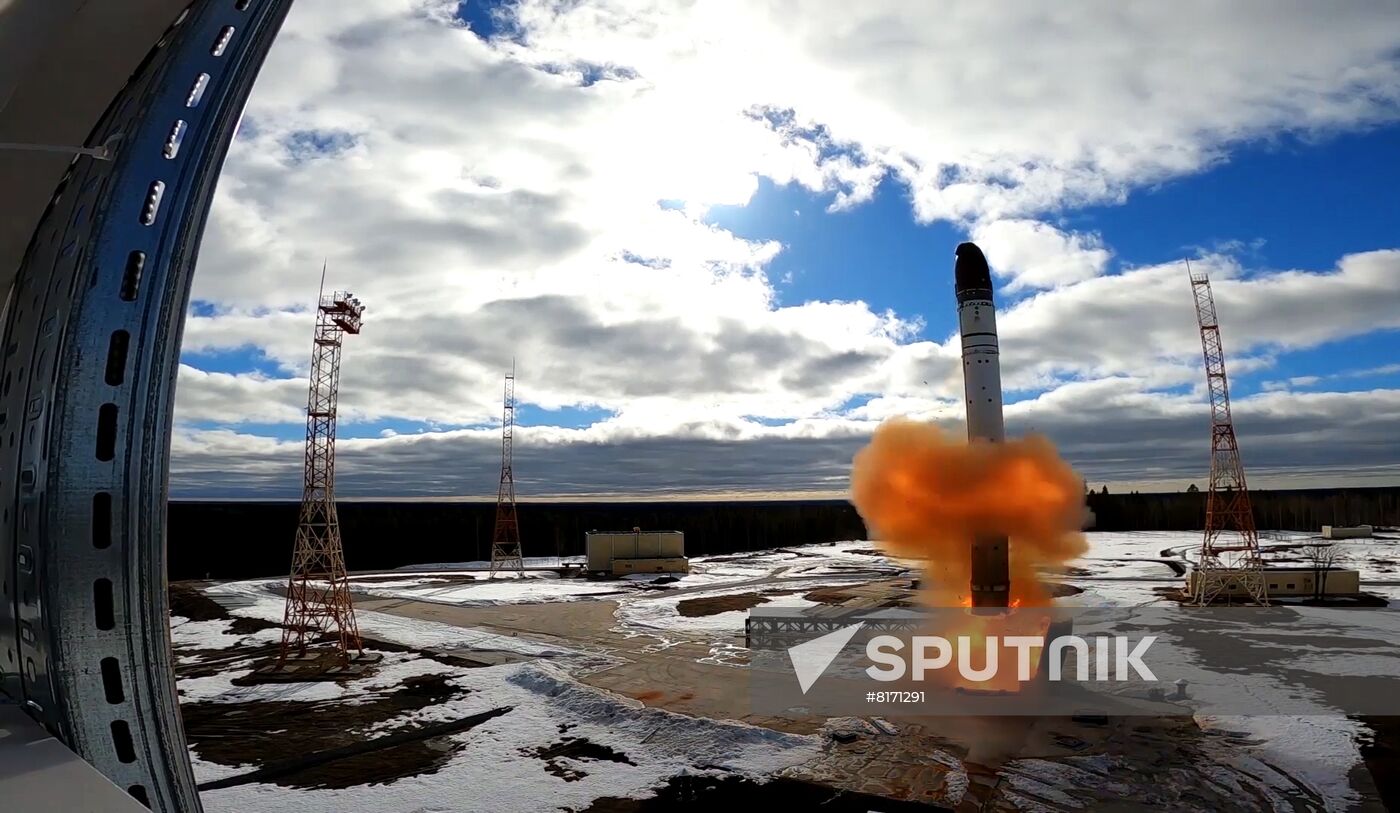 Russia Ballistic Missile Launch