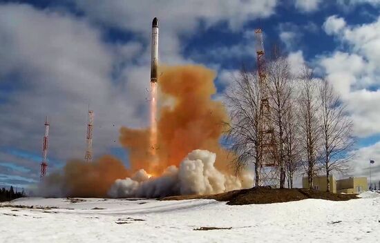 Russia Ballistic Missile Launch