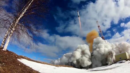 Russia Ballistic Missile Launch