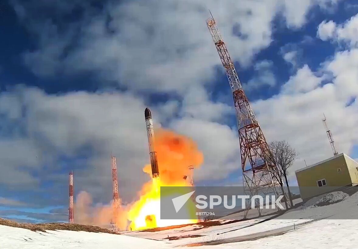 Russia Ballistic Missile Launch