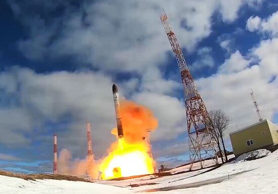 Russia Ballistic Missile Launch