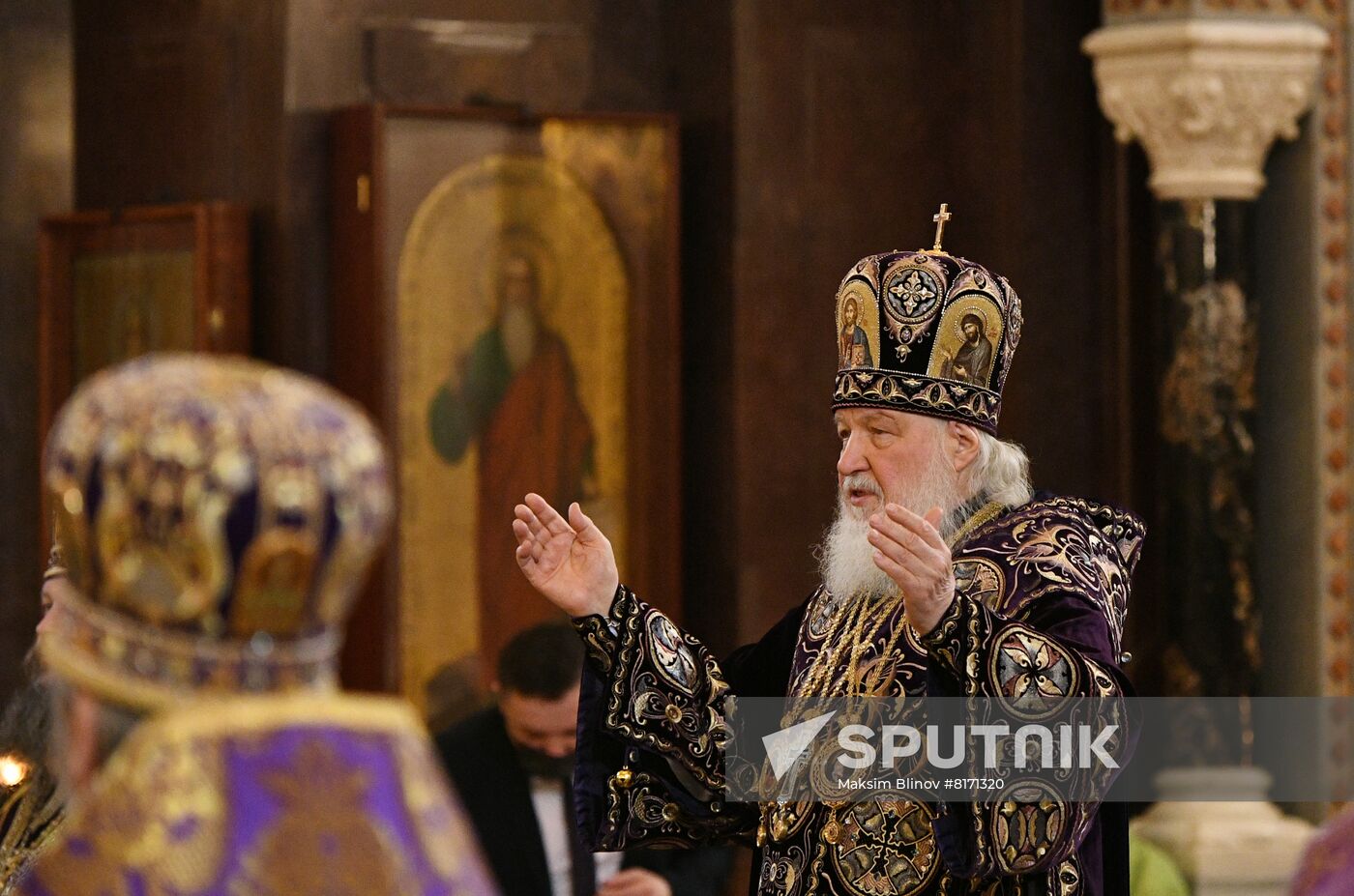 Russia Religion Patriarch Holy Week