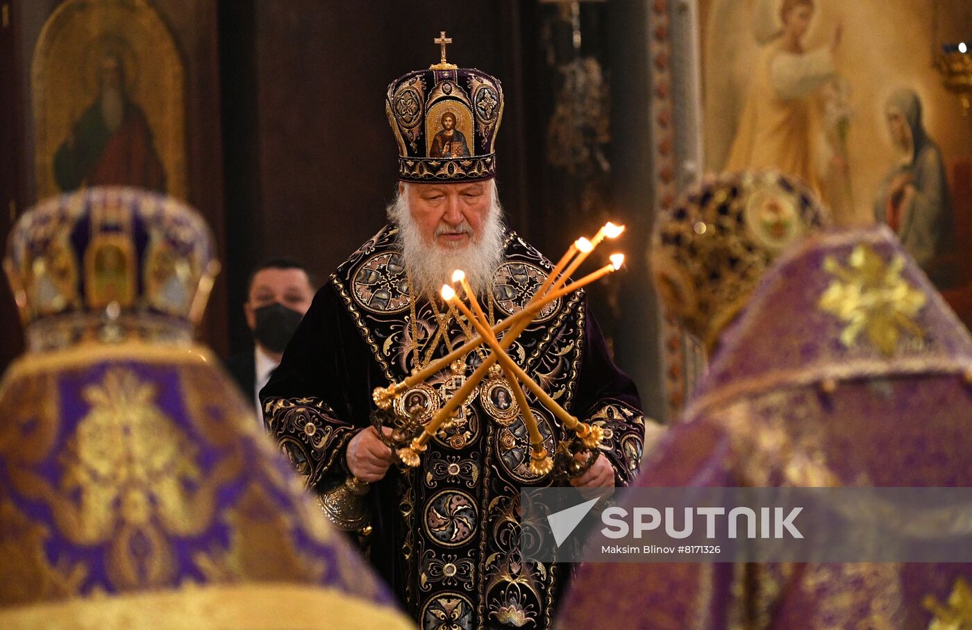 Russia Religion Patriarch Holy Week