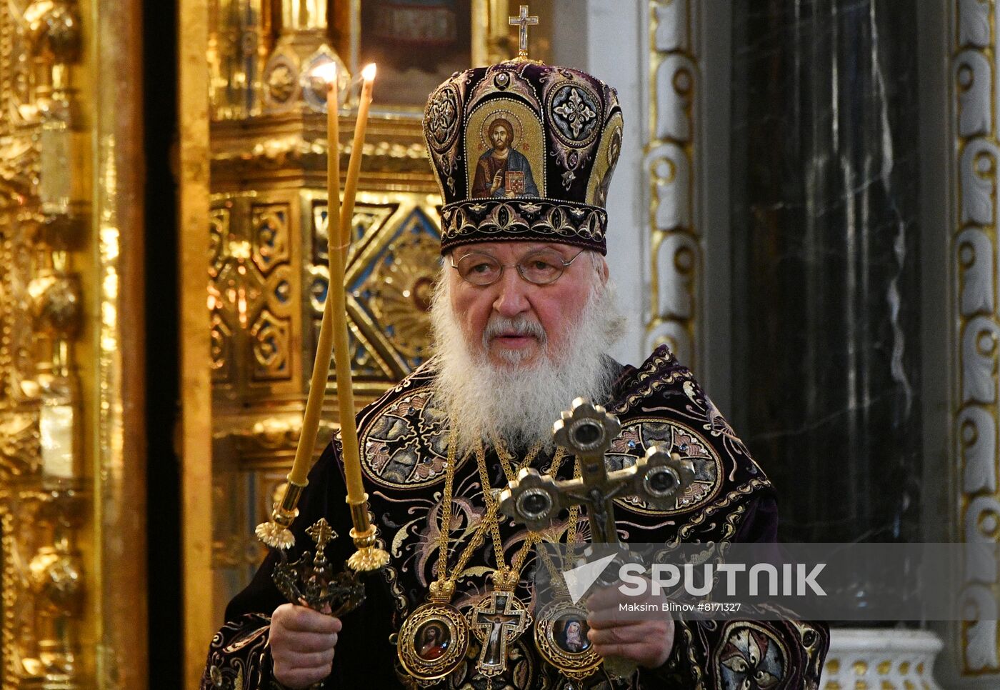 Russia Religion Patriarch Holy Week